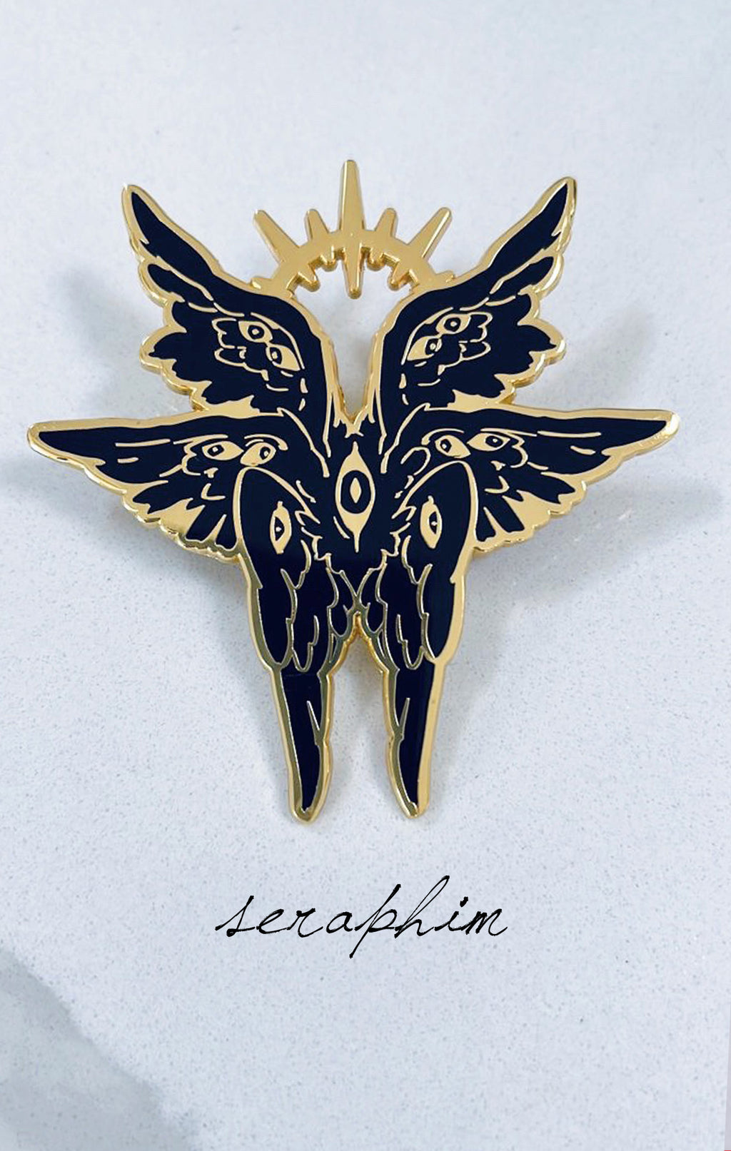 Black Angel Pins