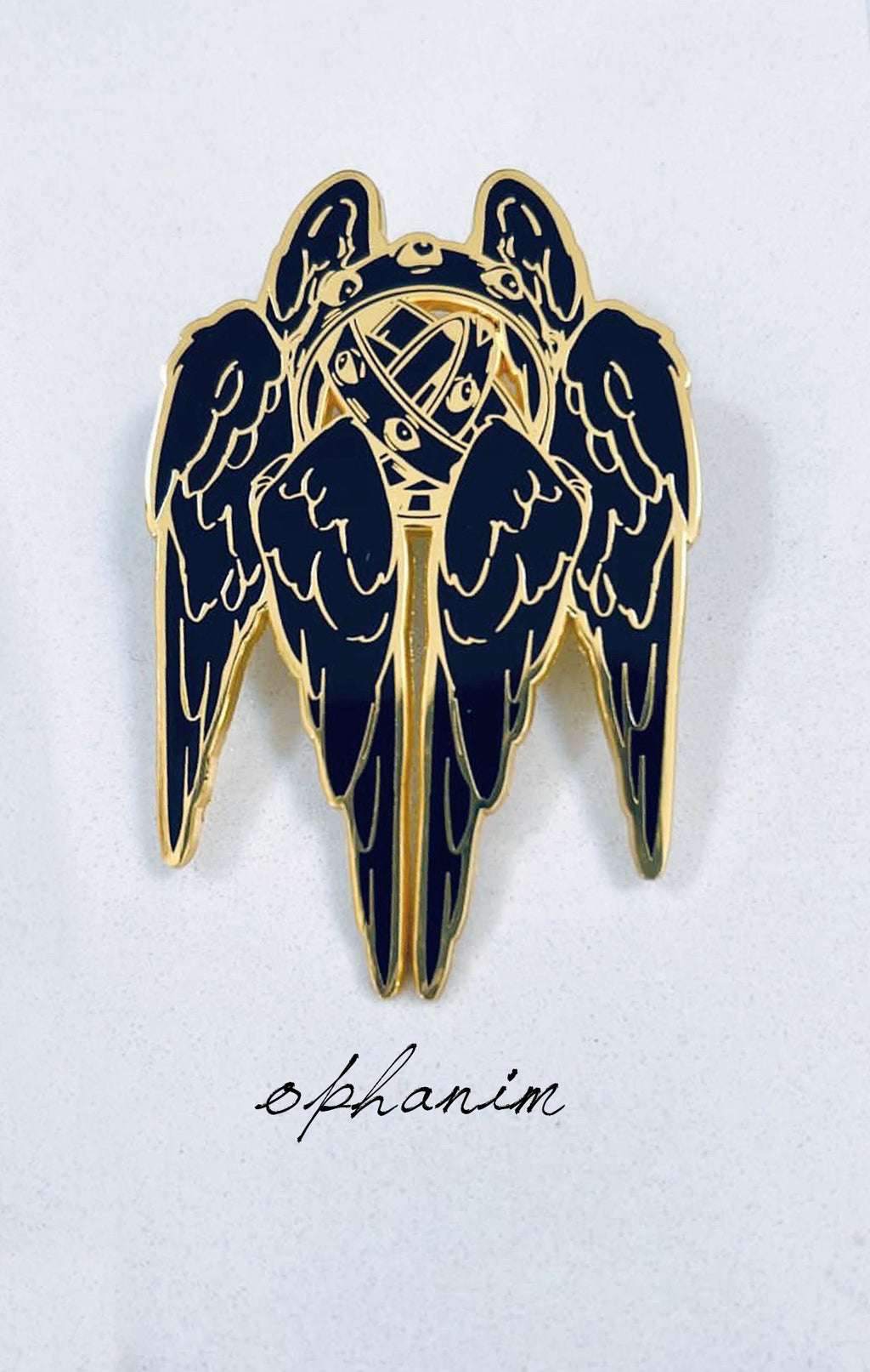 Black Angel Pins