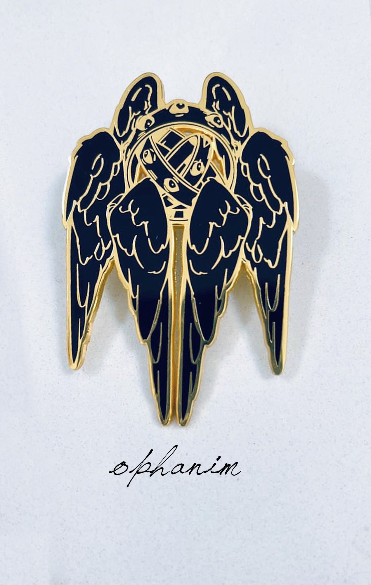 Black Angel Pins
