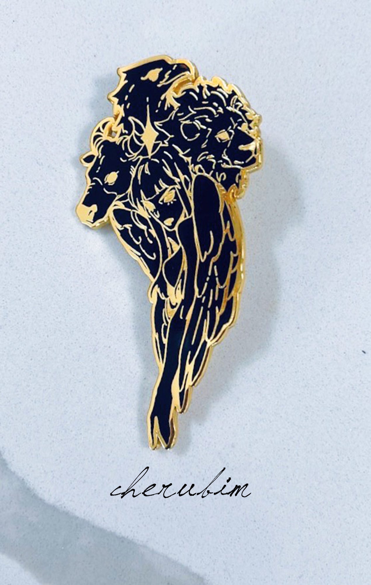 Black Angel Pins
