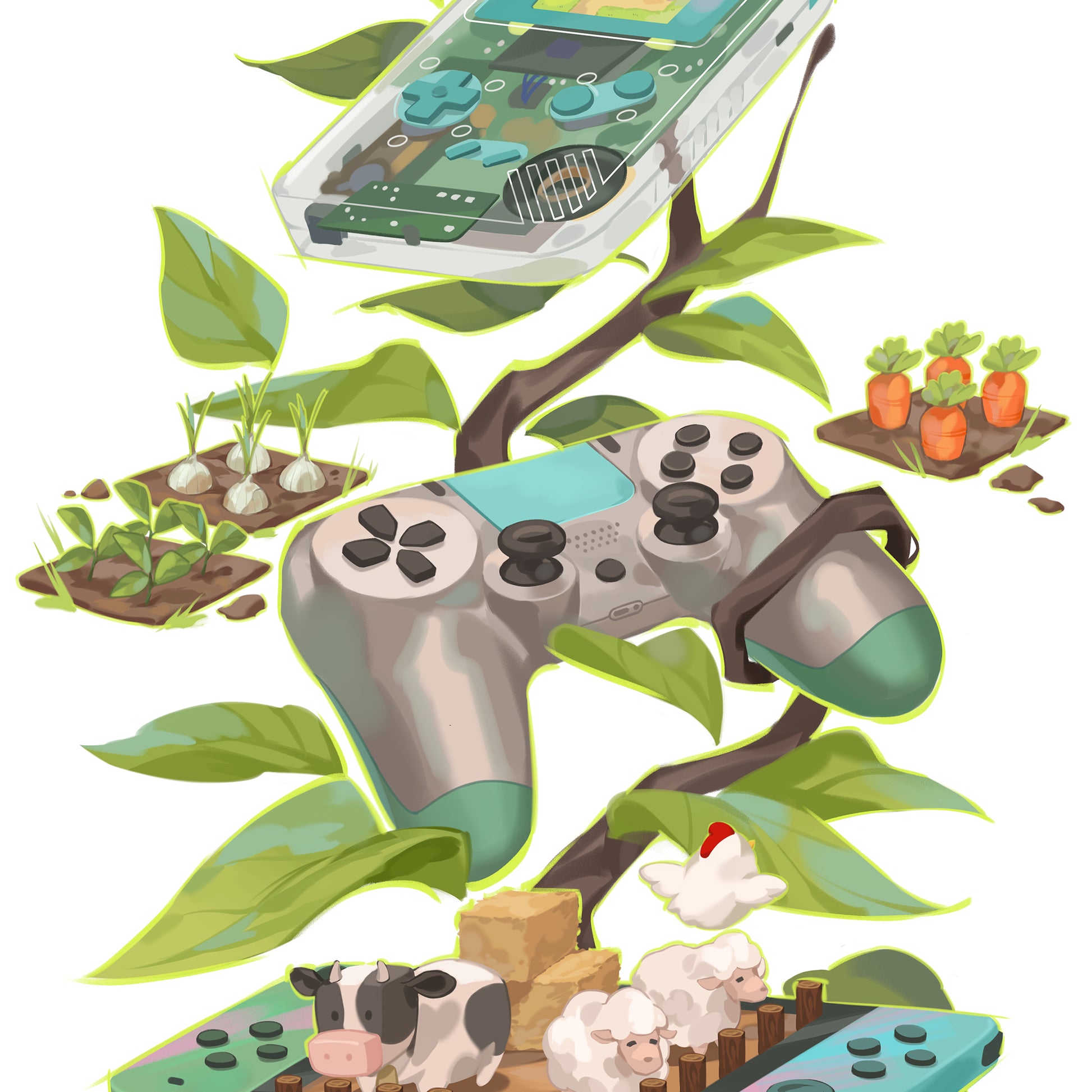 Cozy Game Print