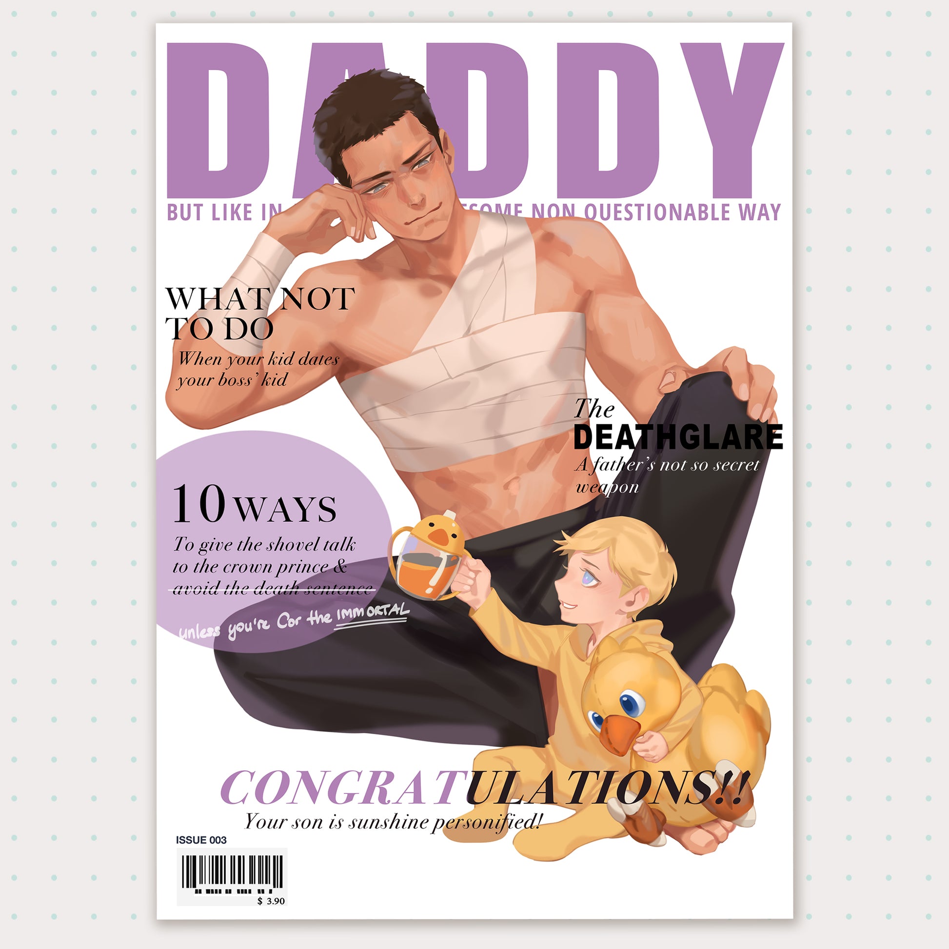 Daddy Cor Print