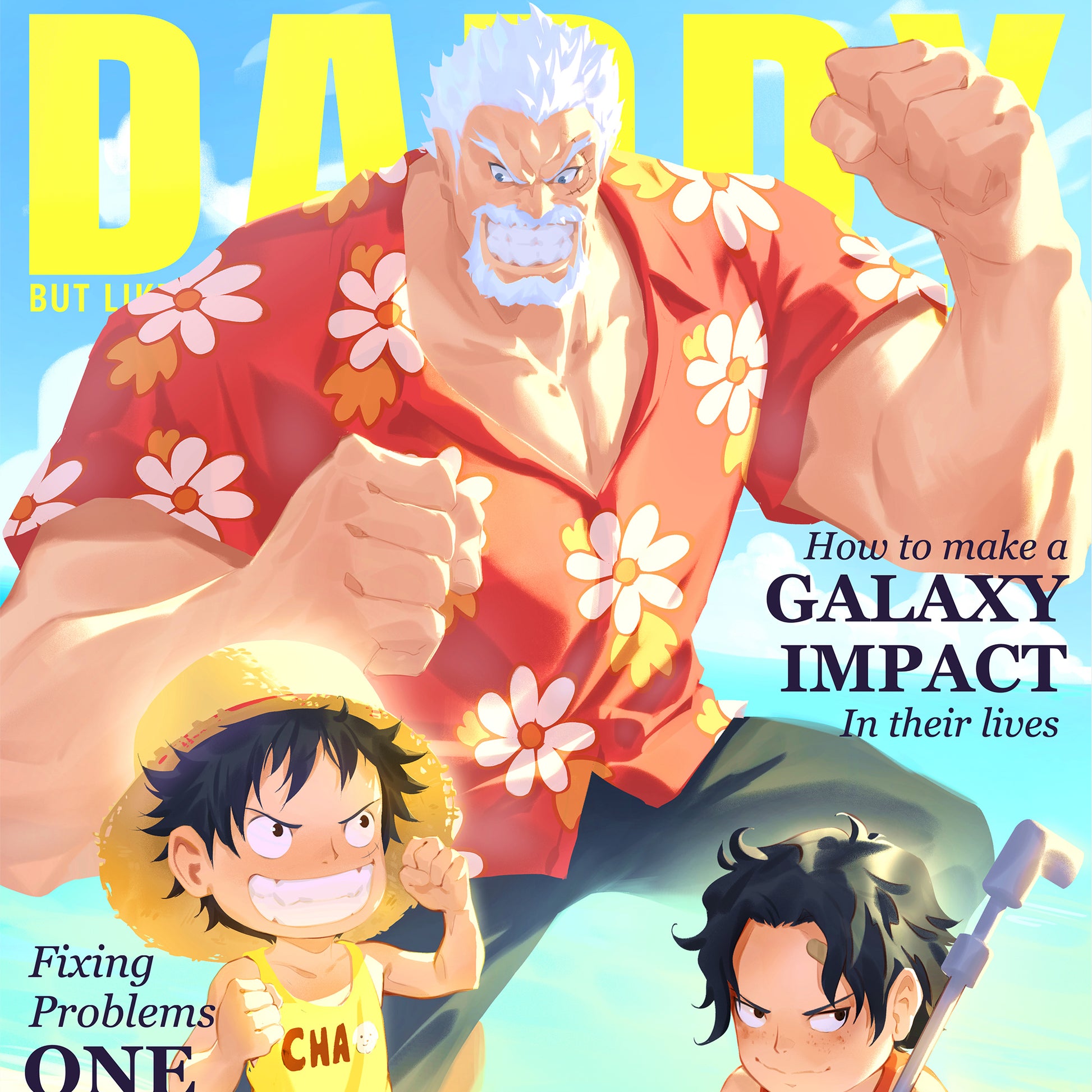 Daddy Garp Print