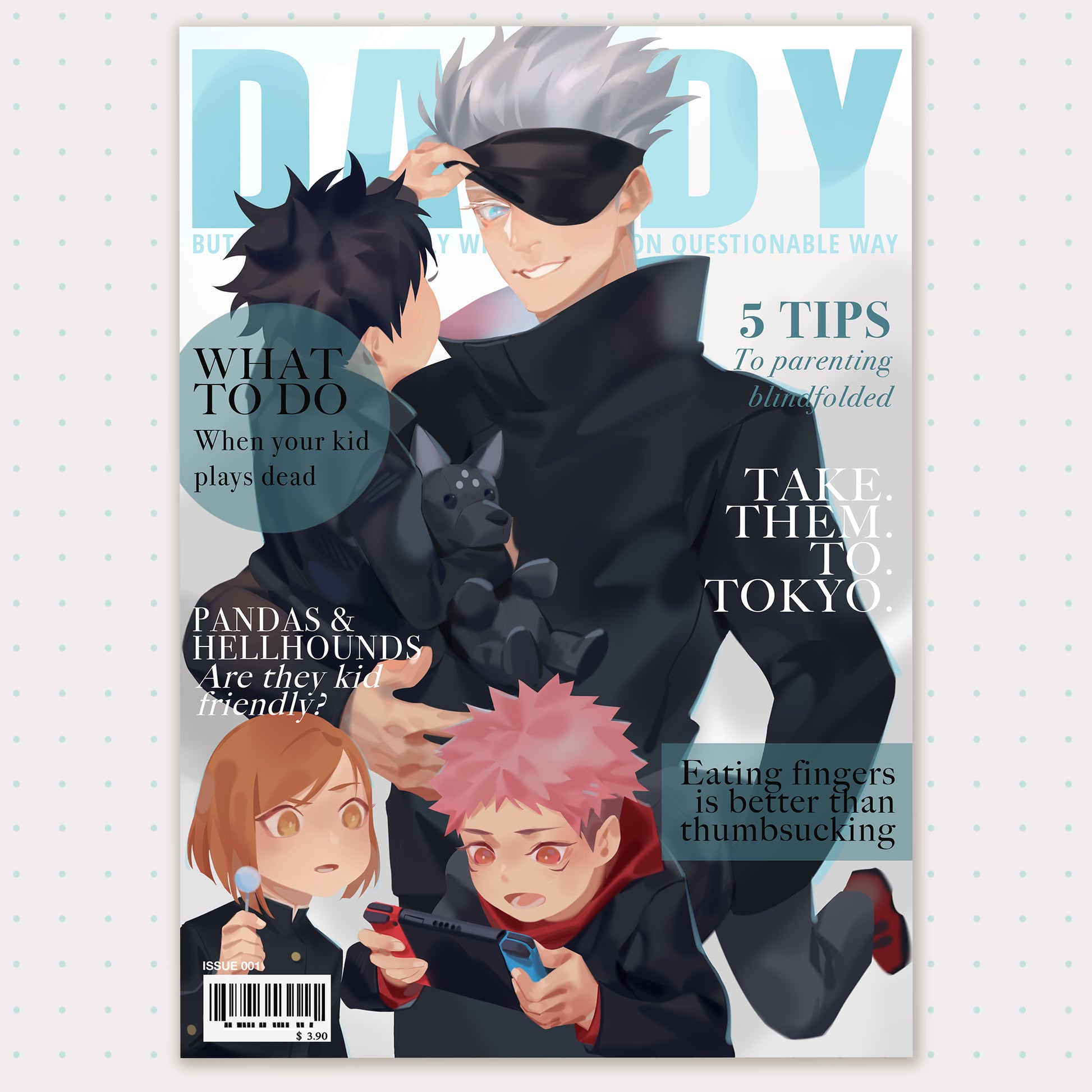 Daddy Gojo Print