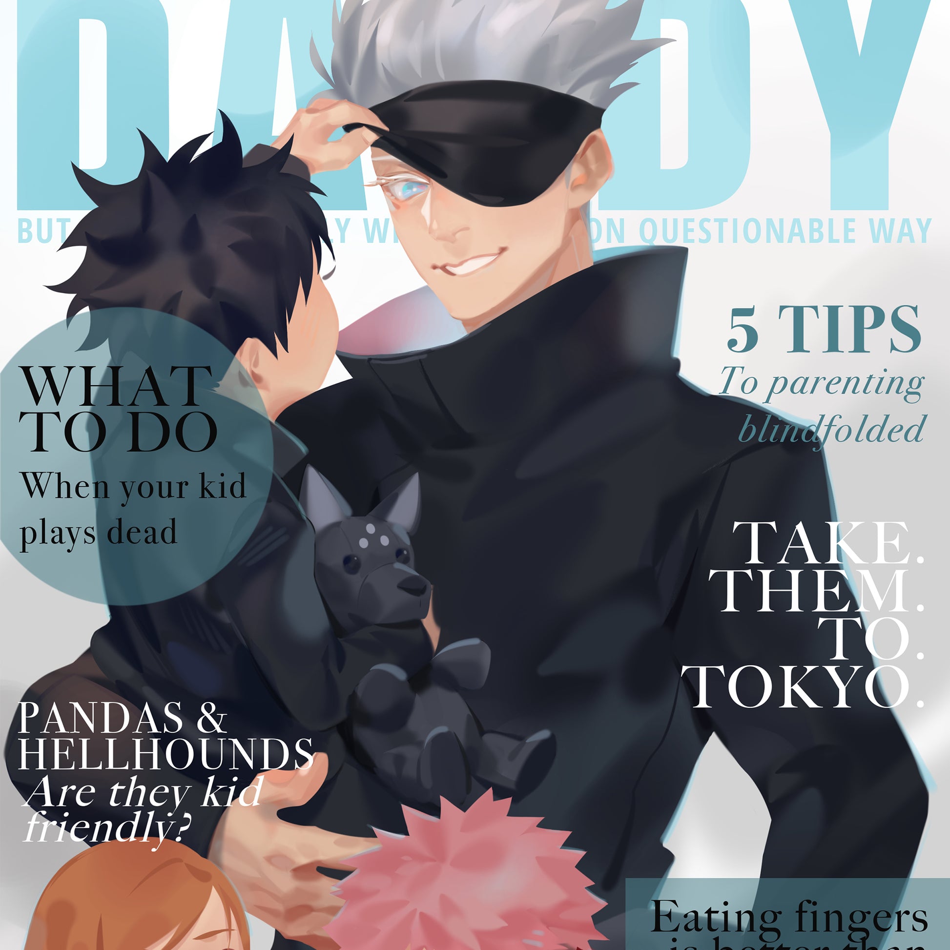 Daddy Gojo Print