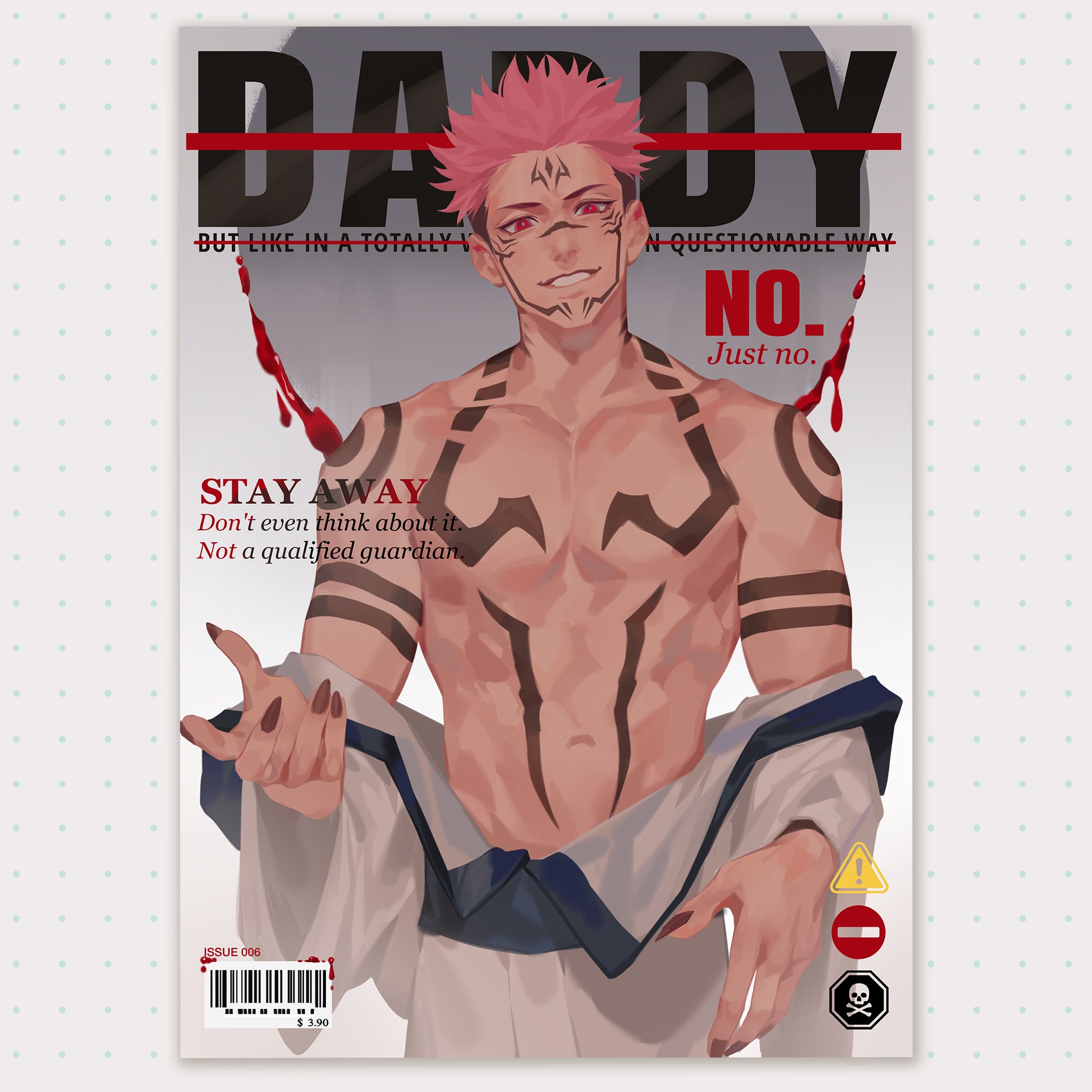 Daddy Sukuna Print