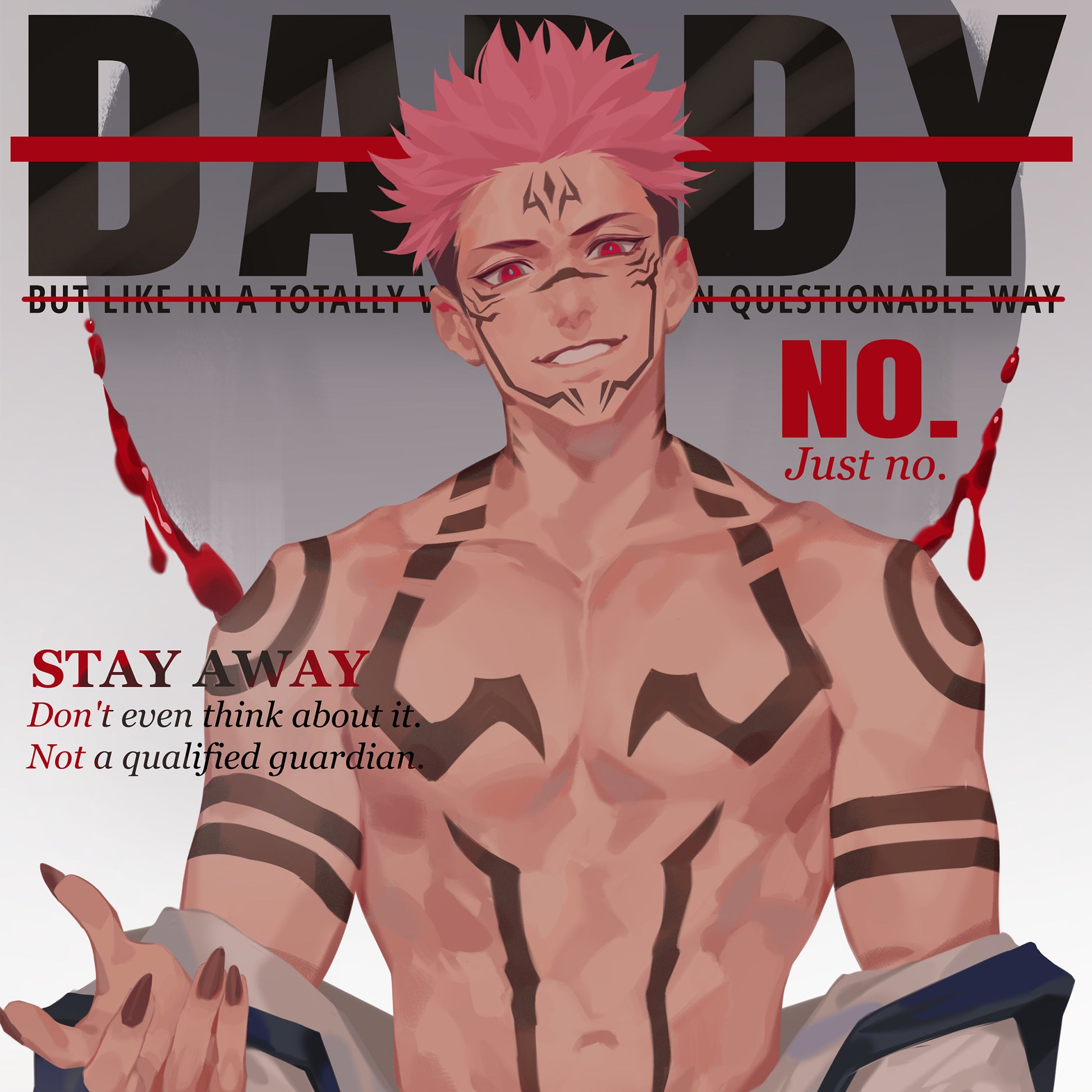Daddy Sukuna Print