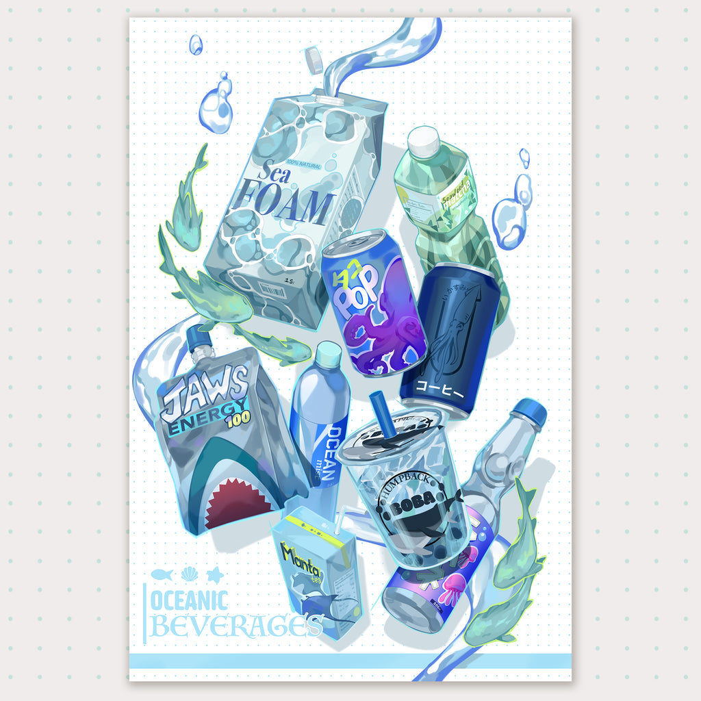 Oceanic Beverages Print
