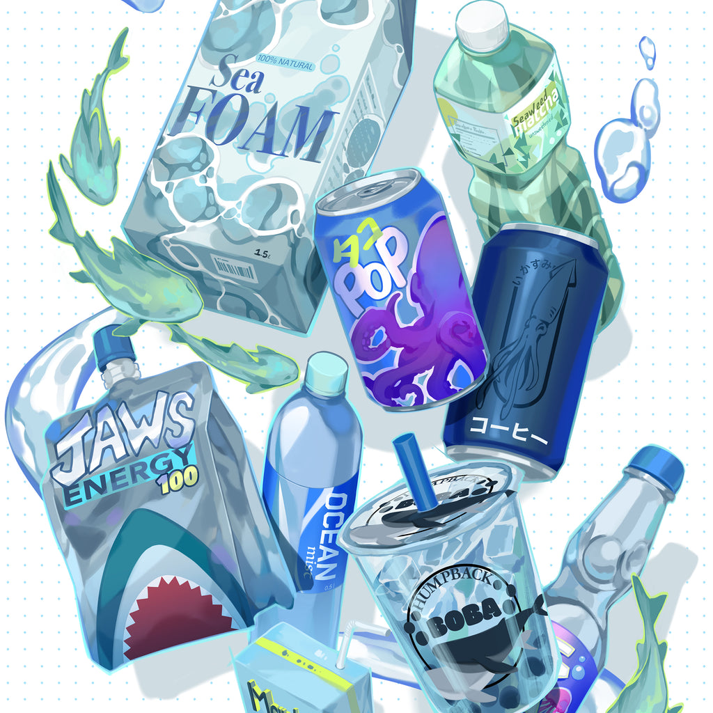Oceanic Beverages Print