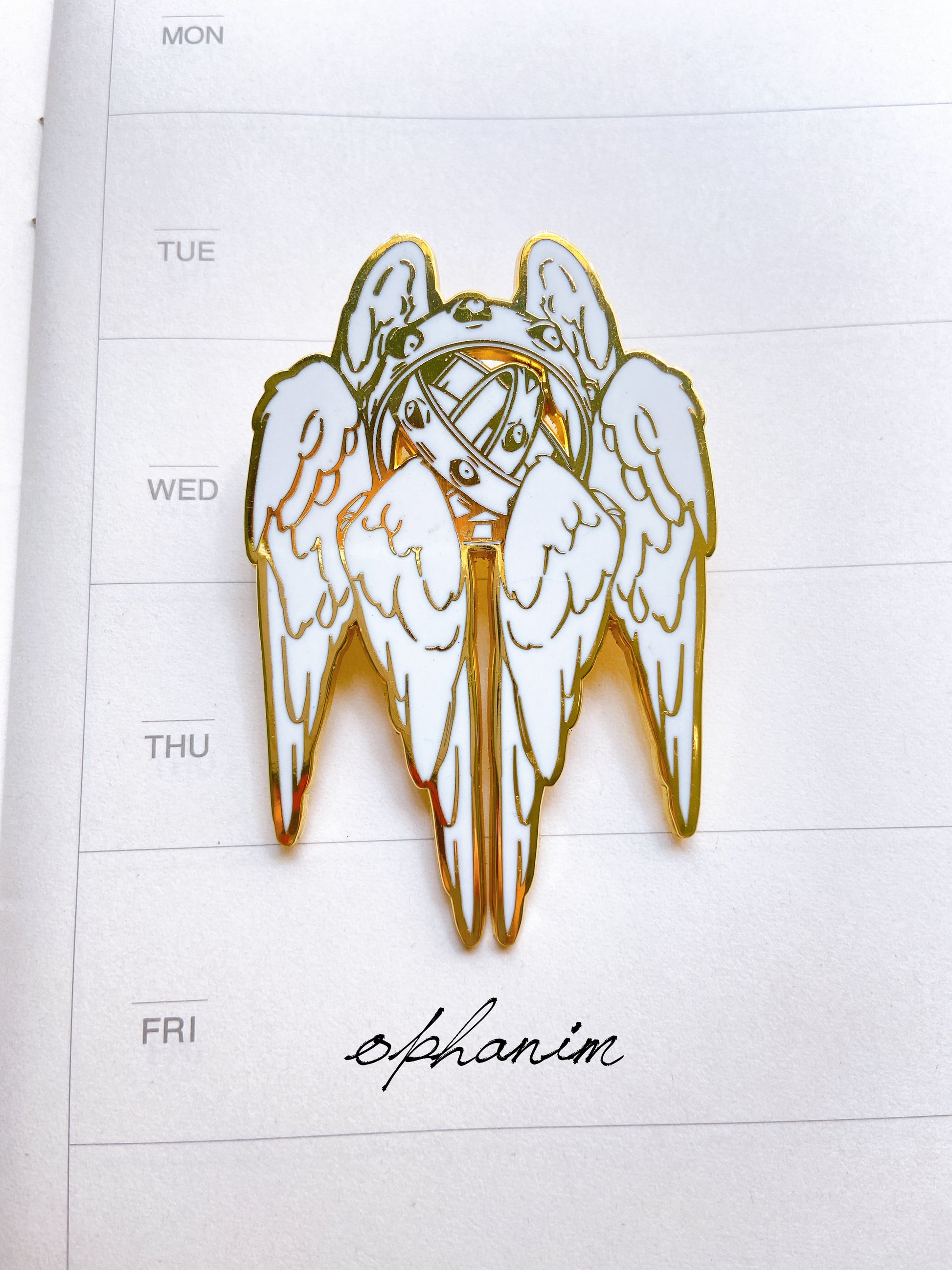 White Angel Pins